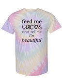 Feed Me Tacos T-shirt -SmartPrintsInk Designs