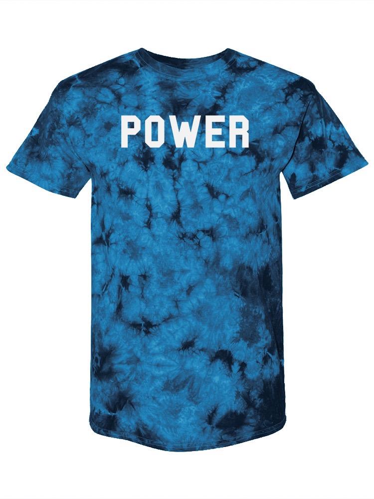 Power Text T-shirt -SmartPrintsInk Designs