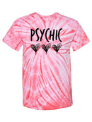 Psychic And Hearts T-shirt -SmartPrintsInk Designs