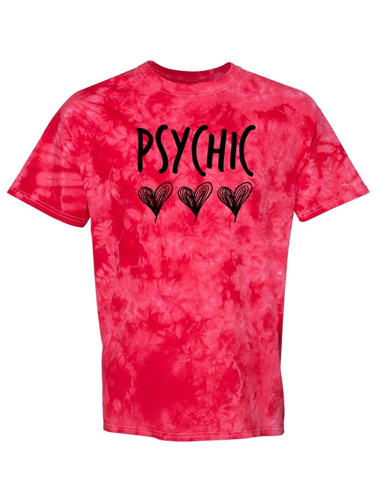 Psychic And Hearts T-shirt -SmartPrintsInk Designs