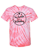 Try Harder Than Yesterday T-shirt -SmartPrintsInk Designs