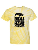 Real Unicorns Have Curves T-shirt -SmartPrintsInk Designs