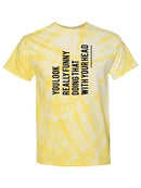 Funny Head Tilt Quote T-shirt -SmartPrintsInk Designs