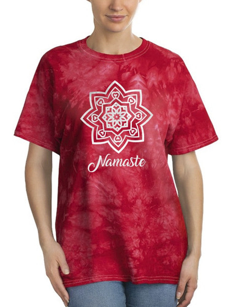 Namaste Flower T-shirt -SmartPrintsInk Designs