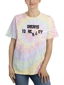 Dreams To Reality T-shirt -SmartPrintsInk Designs