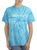 Everyday Grateful Text T-shirt -SmartPrintsInk Designs