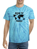 Born To Travel T-shirt -SmartPrintsInk Designs