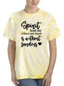 Lead Me Where My Trust Is Tie Dye Cyclone -SmartPrintsInk Designs