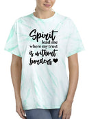 Lead Me Where My Trust Is Tie Dye Cyclone -SmartPrintsInk Designs