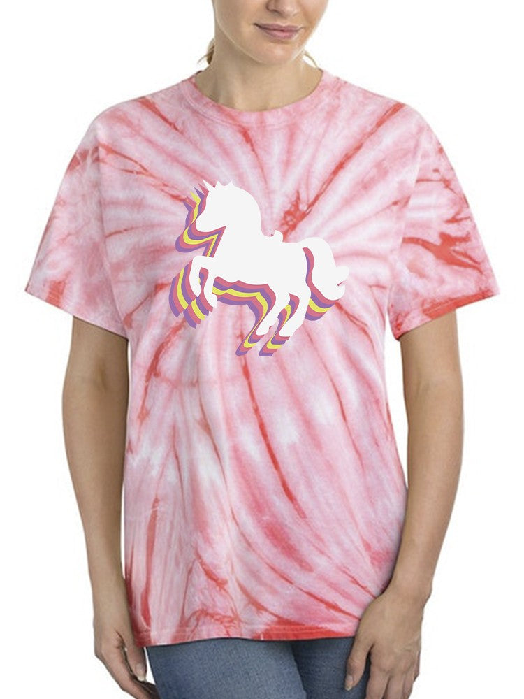 Unicorn Outlines Tie Dye Cyclone -SmartPrintsInk Designs