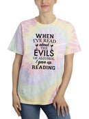 Evils Of Alcohol Quote T-shirt -SmartPrintsInk Designs