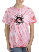 Bloom With Grace Tie Dye Cyclone -SmartPrintsInk Designs