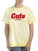 Cute And Psycho Tie Dye Cyclone -SmartPrintsInk Designs