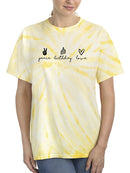 Peace Birthday Love T-shirt -SmartPrintsInk Designs