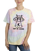 Get In The Alien Ship, Loser T-shirt -SmartPrintsInk Designs