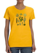 Plants And Cacti T-shirt -SmartPrintsInk Designs