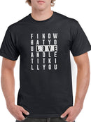 Find Love Puzzle T-shirt -SmartPrintsInk Designs