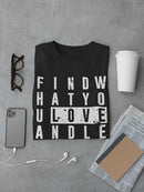 Find Love Puzzle T-shirt -SmartPrintsInk Designs