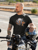 Scary Bald Eagle T-shirt -SmartPrintsInk Designs