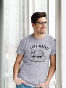 Live Weird Quote T-shirt -SmartPrintsInk Designs