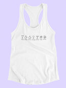 Drinks For The Week Racerback Tank -SmartPrintsInk Designs