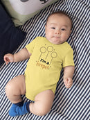 A Keeper, Quote Bodysuit Baby's -SmartPrintsInk Designs