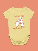 Happy First Father's Day Bodysuit Baby's -SmartPrintsInk Designs