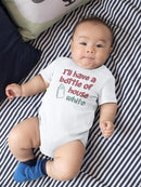 I''ll Have This, Quote Bodysuit Baby's -SmartPrintsInk Designs