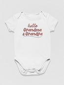 Hello Grandparents, Quote Bodysuit Baby's -SmartPrintsInk Designs