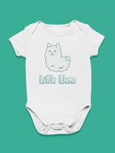 Little Llama Bodysuit Baby's -SmartPrintsInk Designs