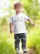 Made In Tulsa. Landscape T-shirt -SmartPrintsInk Designs