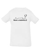 Made In Nashville. Landscape T-shirt -SmartPrintsInk Designs