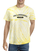 Tallahassee Florida Tie Dye Tee -SmartPrintsInk Designs