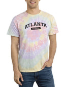 Atlanta Georgia Tie Dye Tee -SmartPrintsInk Designs