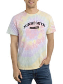 Minnesota Saint Paul Tie Dye Tee -SmartPrintsInk Designs