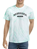 Nebraska Lincoln Tie Dye Tee -SmartPrintsInk Designs