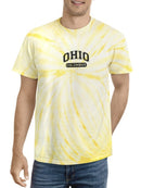 Ohio Columbus Tie Dye Tee -SmartPrintsInk Designs