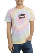 Ohio Columbus Tie Dye Tee -SmartPrintsInk Designs