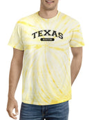 Texas Austin Tie Dye Tee -SmartPrintsInk Designs