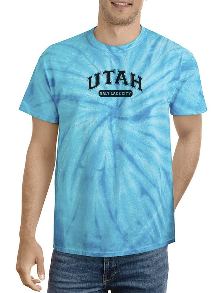 Utah Salt Lake City Tie Dye Tee -SmartPrintsInk Designs