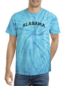 Alabama Tie Dye Tee -SmartPrintsInk Designs