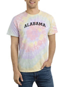 Alabama Tie Dye Tee -SmartPrintsInk Designs