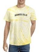 Honolulu Tie Dye Tee -SmartPrintsInk Designs