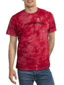 Indianapolis Tie Dye Tee -SmartPrintsInk Designs