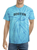 Boston Tie Dye Tee -SmartPrintsInk Designs