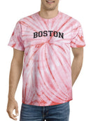 Boston Tie Dye Tee -SmartPrintsInk Designs