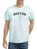 Boston Tie Dye Tee -SmartPrintsInk Designs