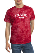 Boise Idaho Tie Dye Tee -SmartPrintsInk Designs
