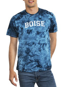Boise. Tie Dye Tee -SmartPrintsInk Designs