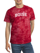 Boise. Tie Dye Tee -SmartPrintsInk Designs